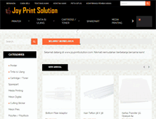 Tablet Screenshot of joyprintsolution.com